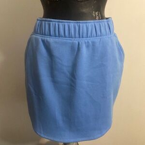 Wild Fable Blue Fleece skirt, size XL